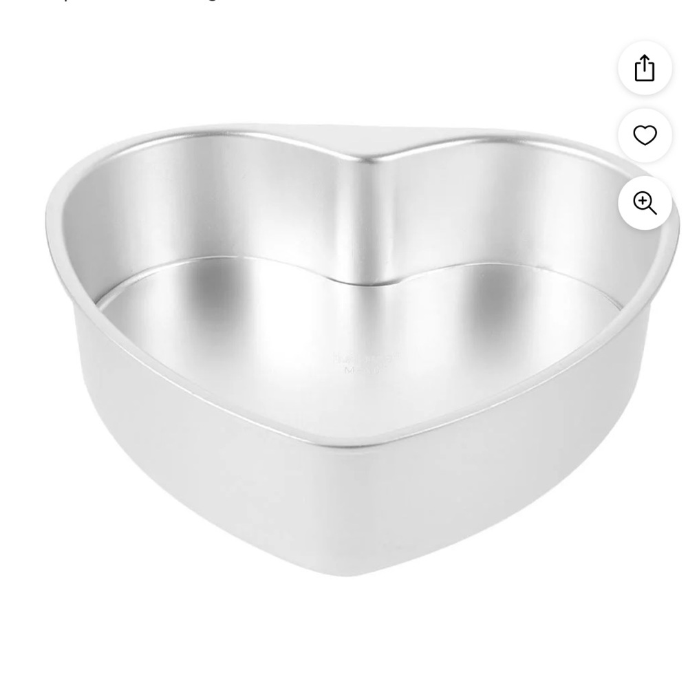 Cake Pan Multi-function Cake Mold Metal Baking Mold Heart Shape Cake Baking Tin